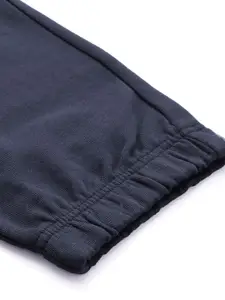 Levis Men Navy Blue Colourblocked Pure Cotton Mid-Rise Joggers