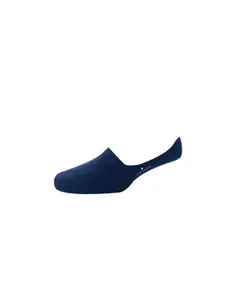 Louis Philippe Men Grey & Navy Blue Pack of 3 Solid Shoe Liners