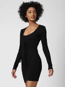 FOREVER 21 Ribbed Mini Bodycon Dress with Jacket