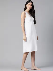 Marks & Spencer White Solid Slip Camisole