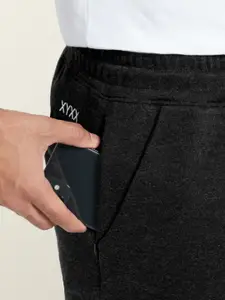 XYXX Men Navy Blue Outdoor Sports Shorts with Antimicrobial Technology