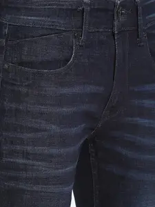 Pepe Jeans Men Blue Light Fade Stretchable Regular Fit Jeans