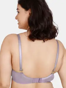 Zivame Purple Bra Underwired