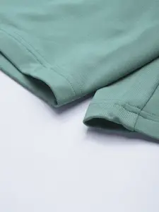 one8 x PUMA Men Sea Green DryCELL Virat Kohli Mesh Sports Shorts