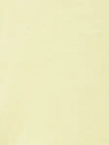 Dreamz by Pantaloons Women Yellow Solid Pure Cotton Lounge tshirt