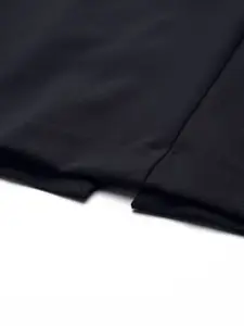 MANGO Women Navy Blue Solid Pencil Skirt