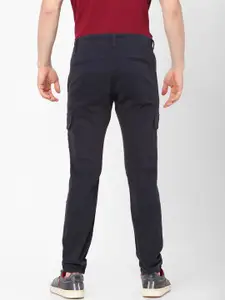 Celio Men Blue Regular Fit Cargos