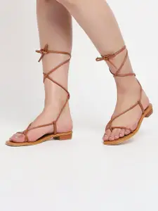 20Dresses Women Tan Brown Gladiators