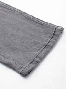 The Roadster Lifestyle Co. Men Grey Skinny Fit Light Fade Stretchable Jeans