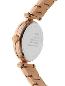 ESPRIT Women Silver-Toned Bracelet Style Straps Analogue Watch With Bracelet ES1L267M0075