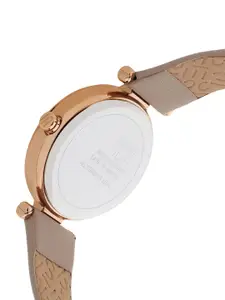 ESPRIT Women Silver-Toned Bracelet Style Straps Analogue Watch With Bracelet ES1L281L0045