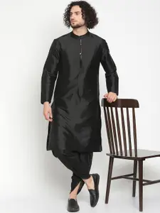 Abhishti Extended Collar Banarasi Kurta