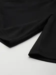 Reebok Men Black Foundation Poly Knit Training Shorts