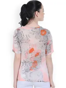 Style Quotient Women Multicoloured Printed Layered Top