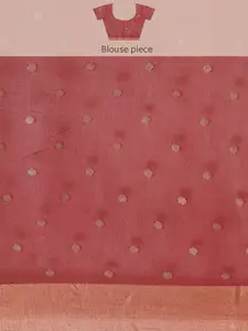 MIMOSA Teal Green & Maroon Zari Art Silk Banarasi Saree