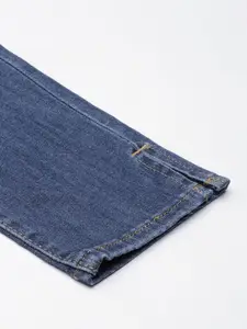 Levis Women Blue Skinny Fit Mid-Rise Heavy Fade Stretchable Jeans