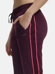 Jockey Microfiber Straight Fit Trackpants with Side Zipper Pockets-MW54