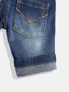U.S. Polo Assn. Kids U.S.Polo Assn. Kids Boys Blue Washed Denim Shorts