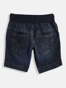 U.S. Polo Assn. Kids Boys Navy Blue Denim Shorts