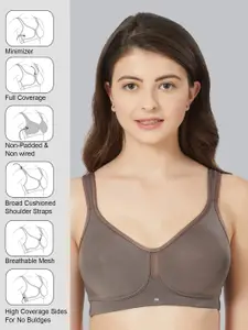 Soie Full Coverage Non Padded Non-Wired Minimiser Bra RL-CB-328