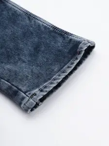 Flying Machine Men Blue SlimMichael Tapered Fit Light Fade Mid Rise Stretchable Jeans