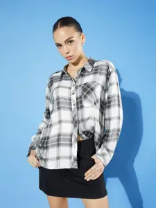 The Roadster Life Co. Tartan Checked Casual Shirt