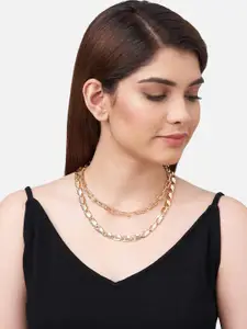 20Dresses Gold-Toned Layered Necklace
