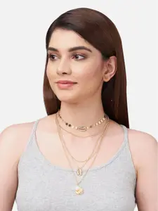 20Dresses Gold-Toned Layered Necklace