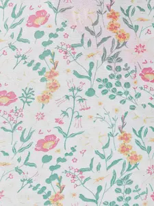 Honey by Pantaloons White Floral Ethnic Maxi Dress