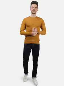 Monte Carlo Men Yellow Wool Pullover