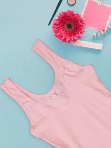 Dollar Missy Pack of 2  Combed Cotton Camisole MMBB-371-R3-LP-LG-PO2