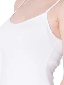 Dollar Missy Pack of 2 Women Cotton with Spandex Camisole