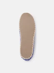 Sangria Girls Purple Printed Ethnic Ballerinas Flats