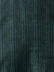 FASHOR Women Green & Beige Printed Chanderi Silk Kurta With Dupatta