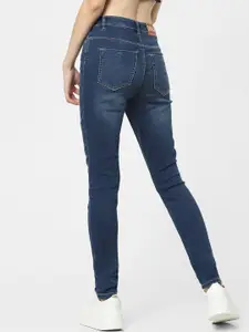 ONLY Women Blue High-Rise Stretchable Jeans