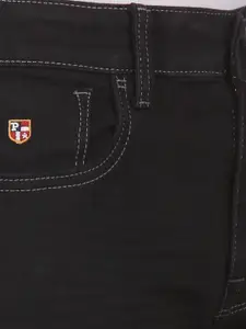 U.S. Polo Assn. Denim Co. Denim Co. Men Black Skinny Fit Mid-Rise Jeans