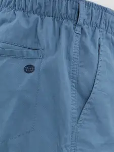 Jockey Combed Mercerised Cotton Woven Straight Fit Shorts with Side Pockets-1203