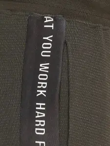 SPYKAR Men Olive Green Solid Cotton Slim-Fit Joggers