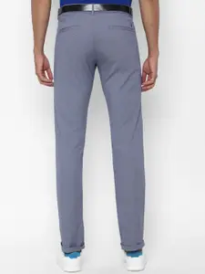 Allen Solly Men Grey Slim Fit Trousers