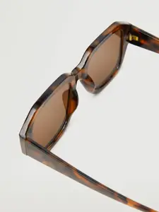MANGO Women Sustainable Square Sunglasses with UV Protected Lens 27030453