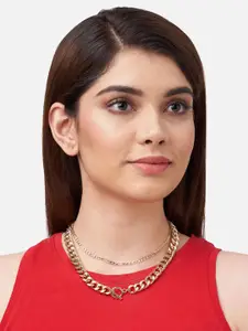20Dresses Women Gold-Plated Statement Necklace