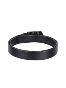 ZORO Men Black Solid Belt & Wallet Accessory Gift Set