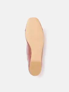 Allen Solly Women Pink Solid Ballerinas