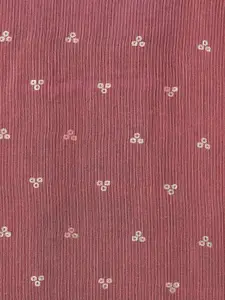 RANGMANCH BY PANTALOONS Women Maroon Ethnic Motifs A-Line Maxi Dress