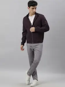 RARE RABBIT Men Elements Slim Fit Solid Jacket