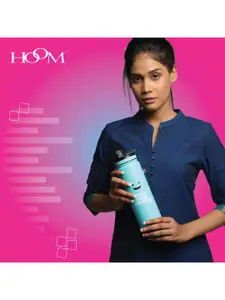 HOOM Sea Green Printed Stainless-Steel Water Bottle 700 ml