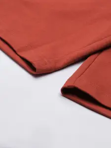 one8 x PUMA Men Red Brand Logo Printed Slim Fit Sports Shorts