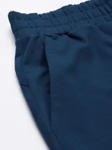 one8 x PUMA Men Blue Slim Fit Sports Shorts