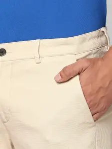 Park Avenue Men Beige Trousers