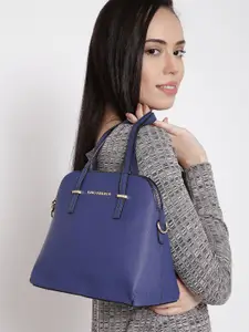 Lino Perros Blue Handbag with Sling Strap